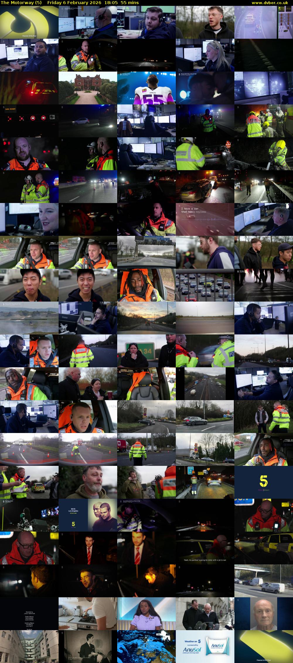 The Motorway (5) Friday 6 February 2026 18:05 - 19:00
