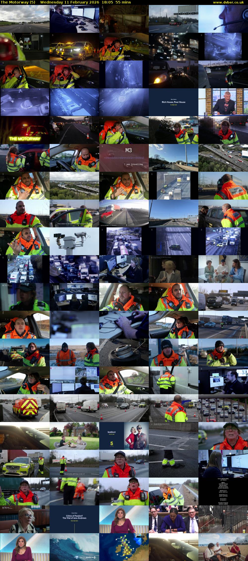 The Motorway (5) Wednesday 11 February 2026 18:05 - 19:00