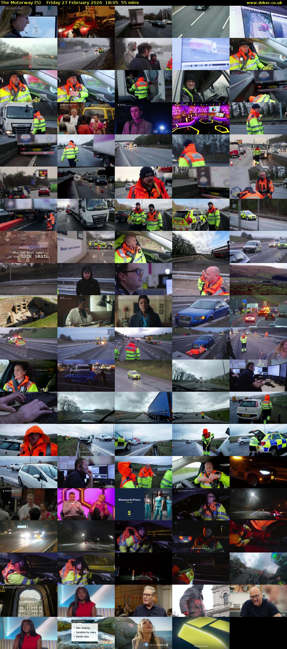 The Motorway (5) Friday 27 February 2026 18:05 - 19:00