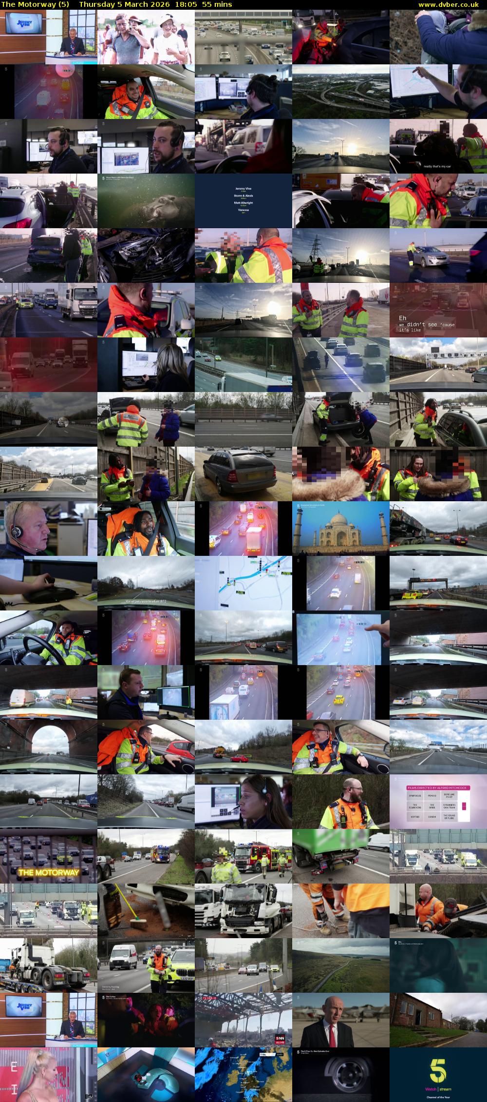 The Motorway (5) Thursday 5 March 2026 18:05 - 19:00