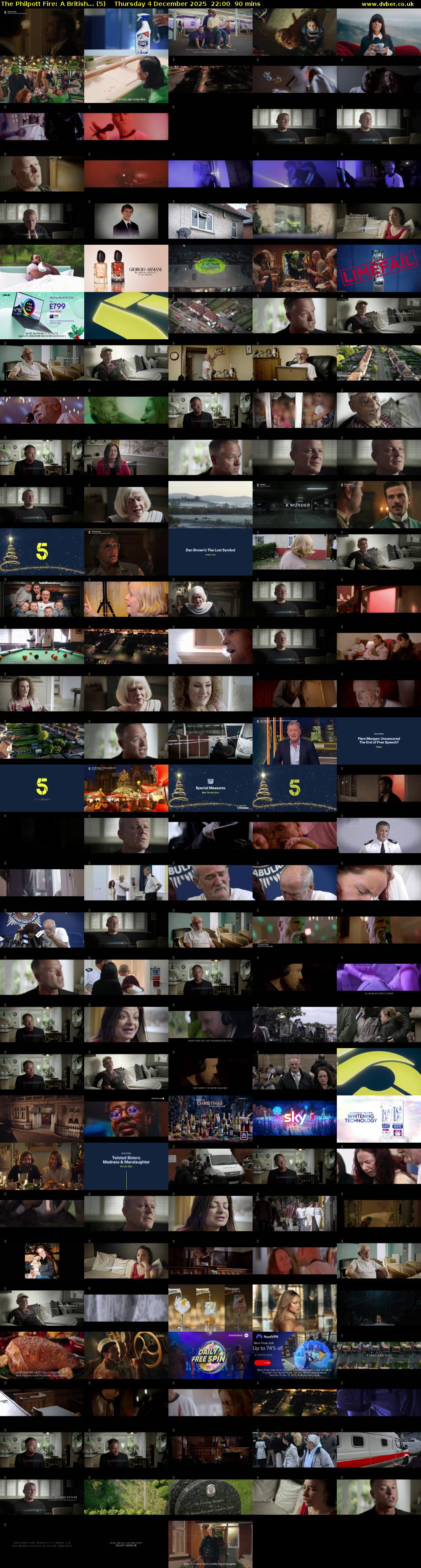 The Philpott Fire: A British... (5) Thursday 4 December 2025 22:00 - 23:30