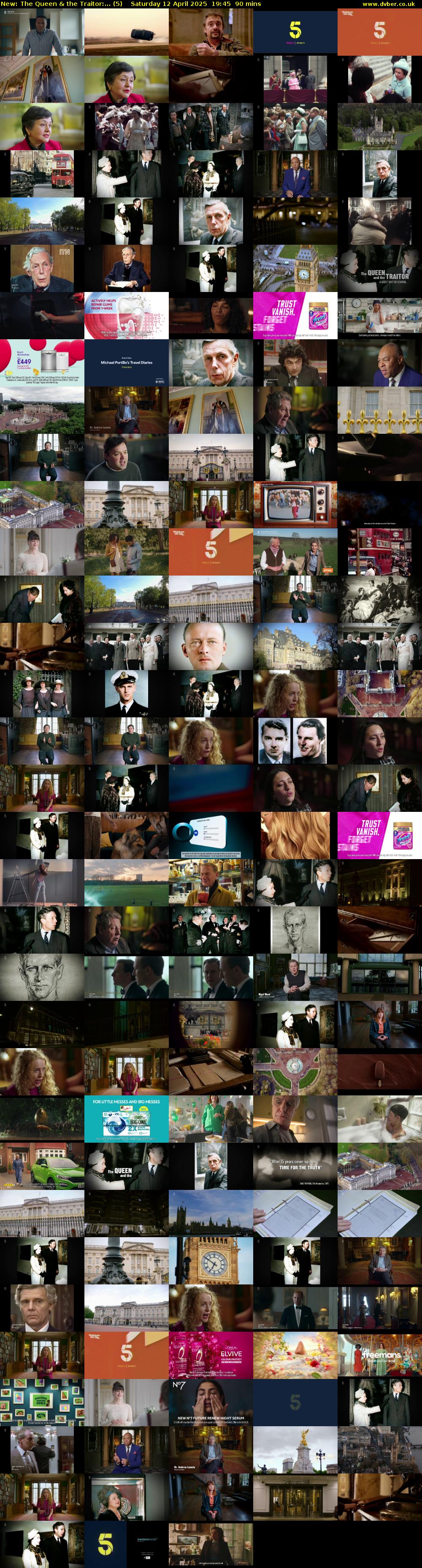 The Queen & the Traitor:... (5) Saturday 12 April 2025 19:45 - 21:15