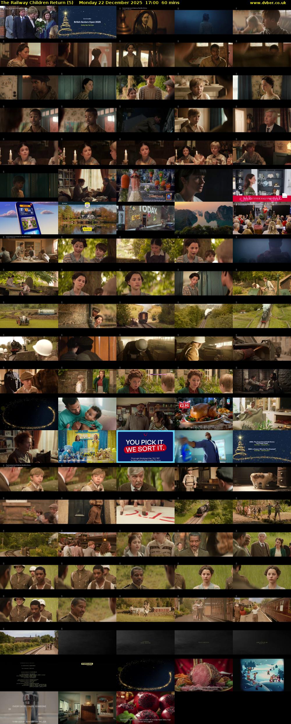 The Railway Children Return (5) Monday 22 December 2025 17:00 - 18:00