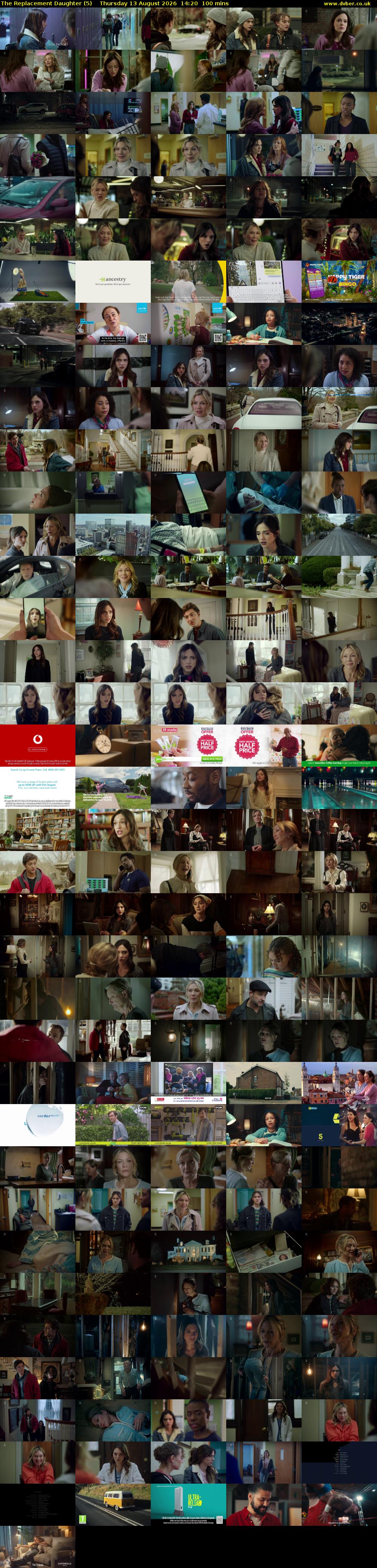 The Replacement Daughter (5) Thursday 13 August 2026 14:20 - 16:00