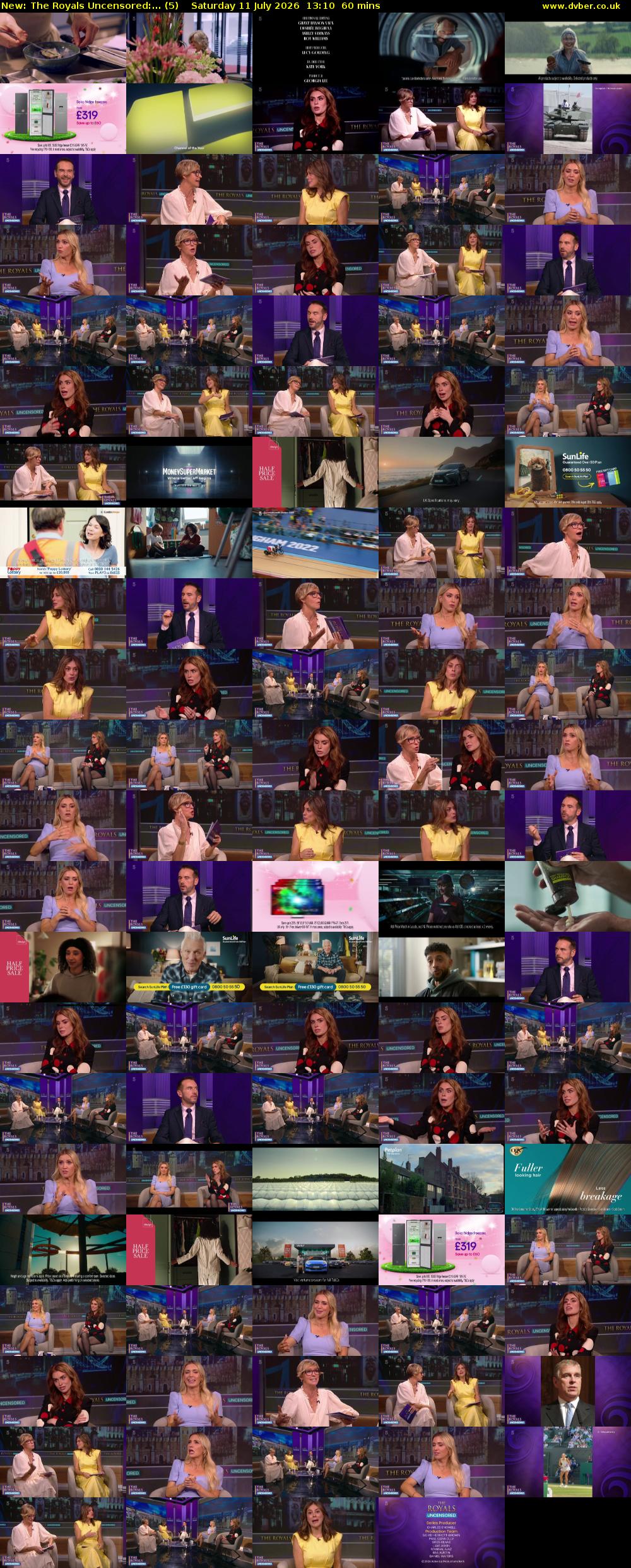 The Royals Uncensored:... (5) Saturday 11 July 2026 13:10 - 14:10