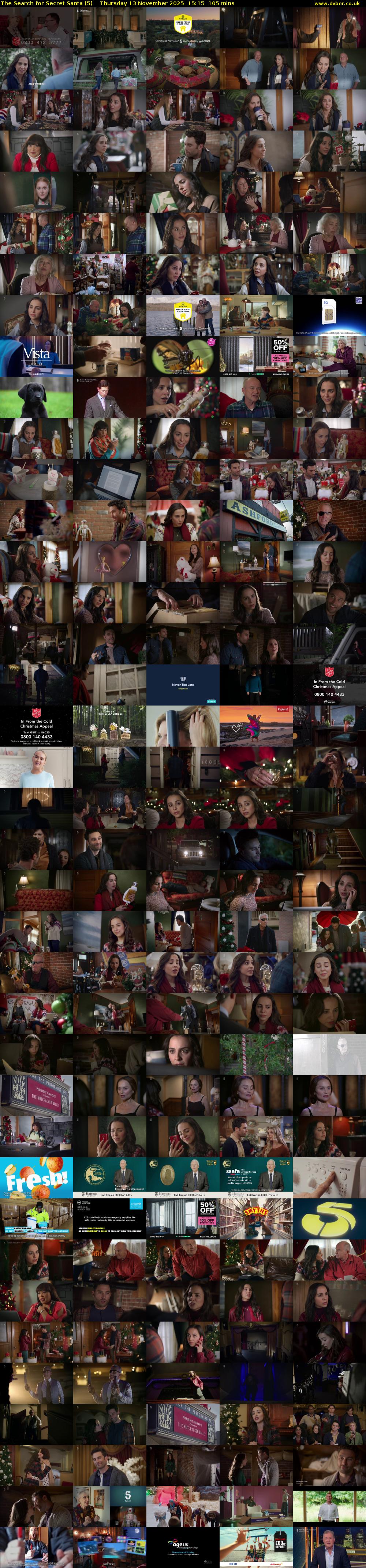The Search for Secret Santa (5) Thursday 13 November 2025 15:15 - 17:00