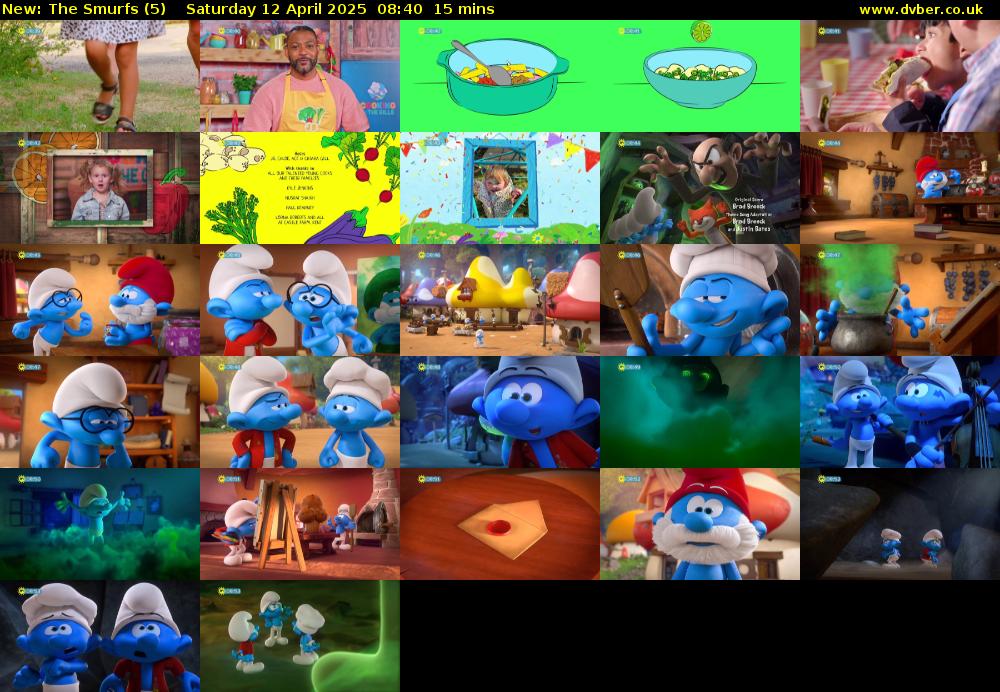 The Smurfs (5) Saturday 12 April 2025 08:40 - 08:55
