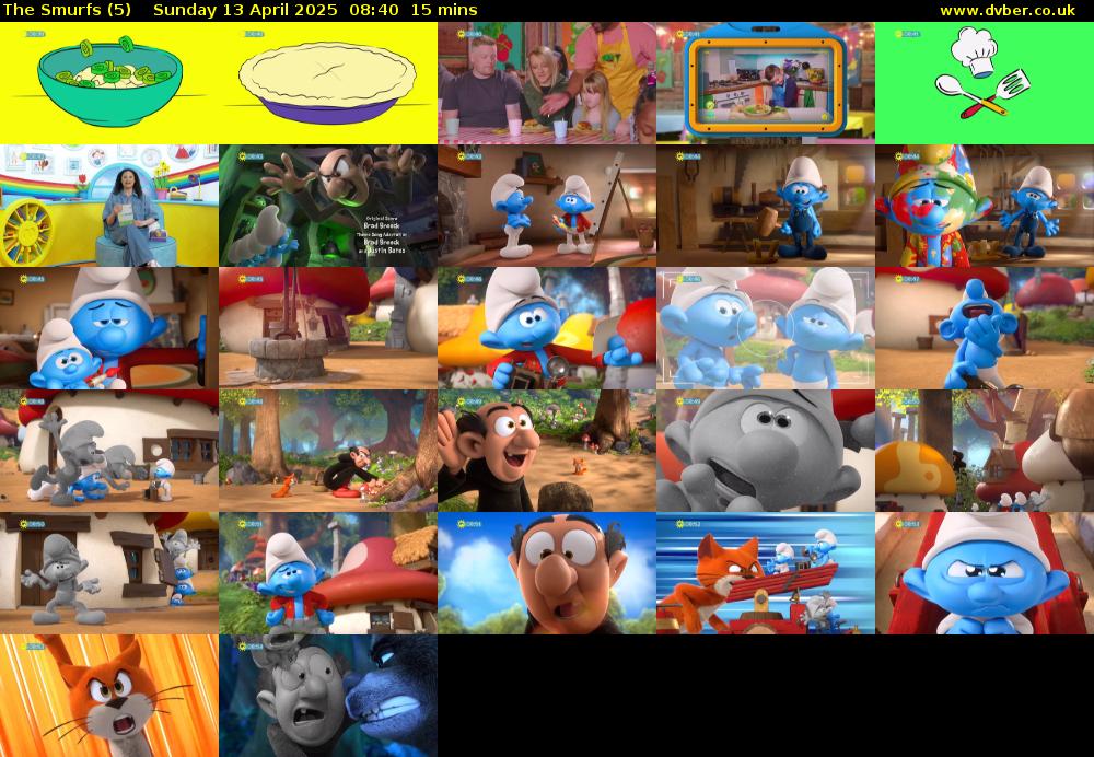 The Smurfs (5) Sunday 13 April 2025 08:40 - 08:55