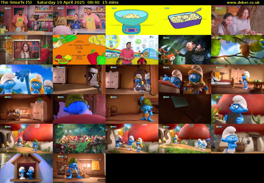 The Smurfs (5) Saturday 19 April 2025 08:40 - 08:55