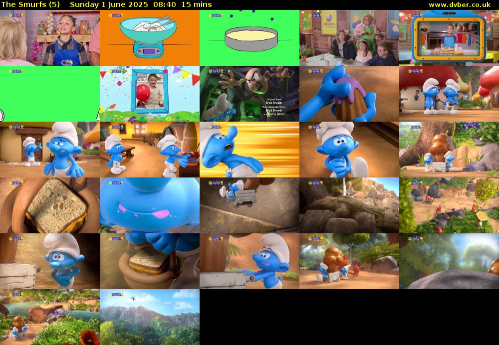 The Smurfs (5) Sunday 1 June 2025 08:40 - 08:55