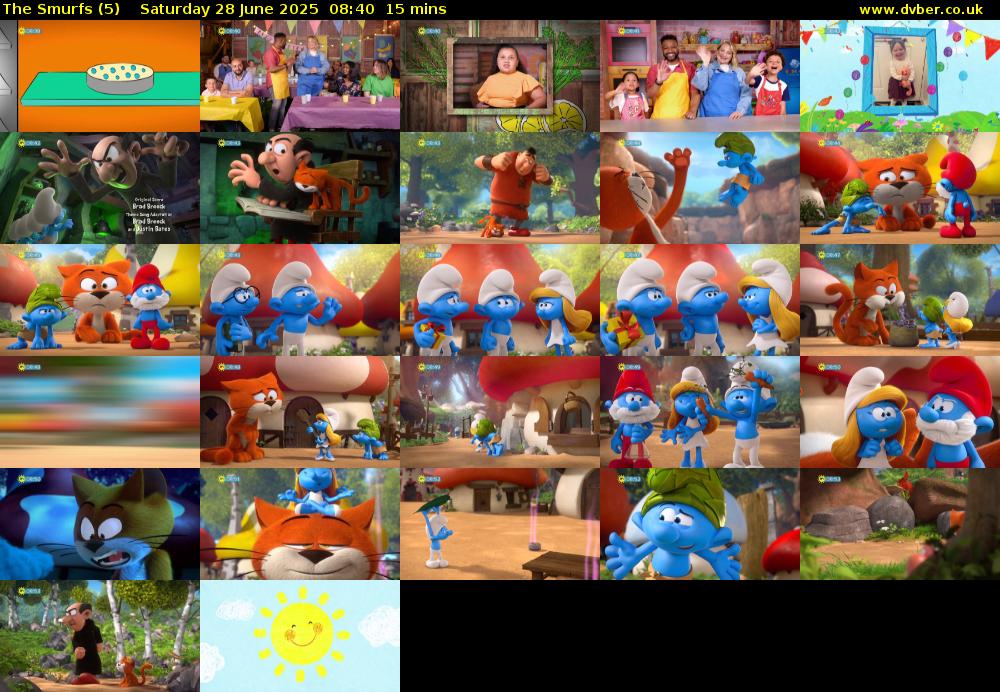 The Smurfs (5) Saturday 28 June 2025 08:40 - 08:55