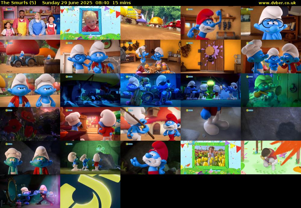 The Smurfs (5) Sunday 29 June 2025 08:40 - 08:55