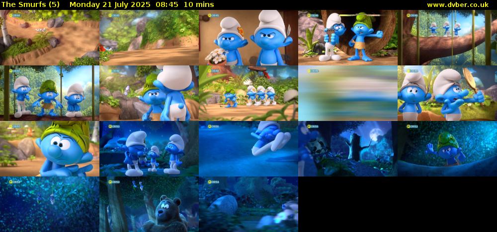 The Smurfs (5) Monday 21 July 2025 08:45 - 08:55