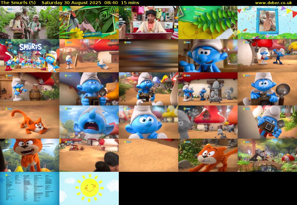 The Smurfs (5) Saturday 30 August 2025 08:40 - 08:55