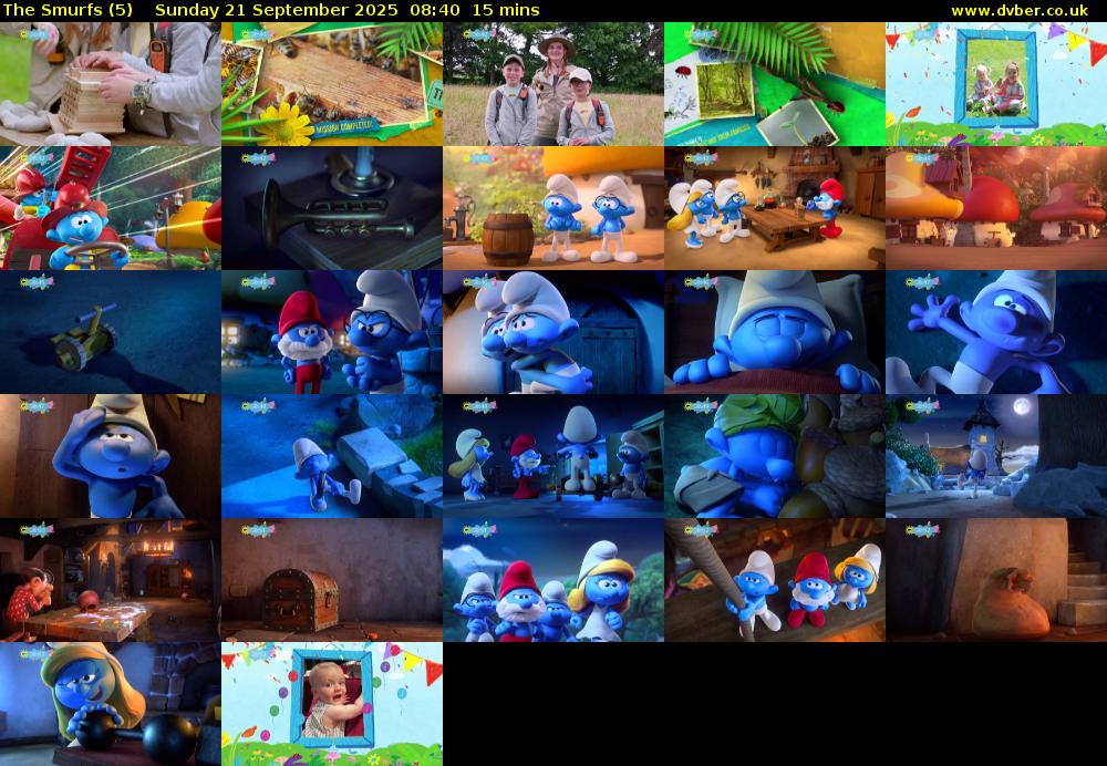 The Smurfs (5) Sunday 21 September 2025 08:40 - 08:55