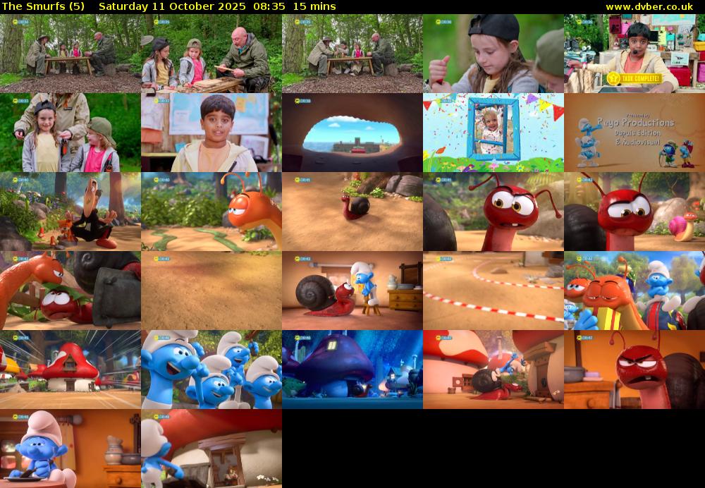 The Smurfs (5) Saturday 11 October 2025 08:35 - 08:50