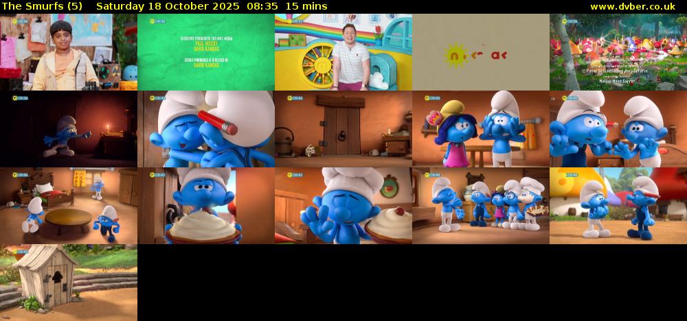 The Smurfs (5) Saturday 18 October 2025 08:35 - 08:50