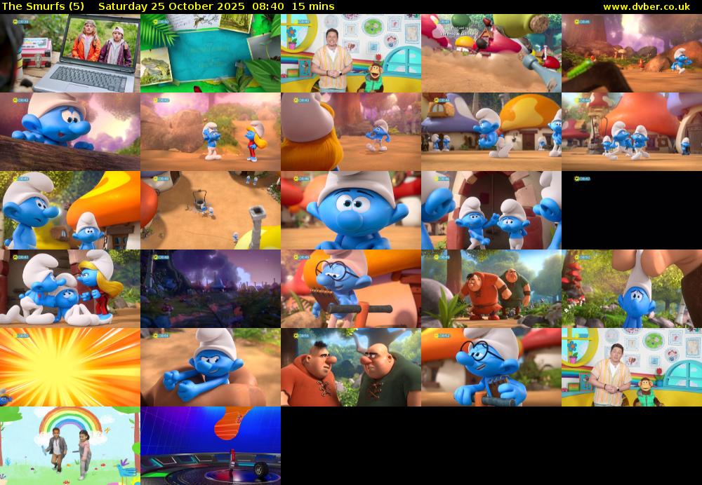 The Smurfs (5) Saturday 25 October 2025 08:40 - 08:55