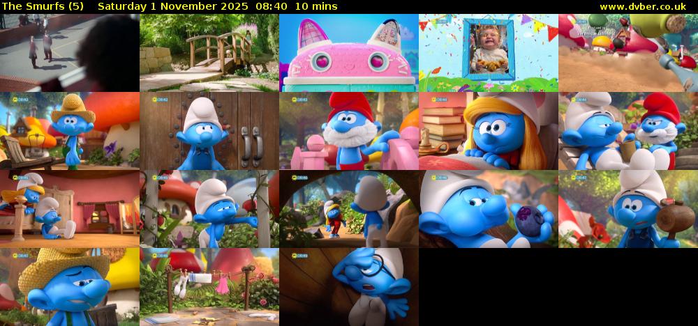 The Smurfs (5) Saturday 1 November 2025 08:40 - 08:50