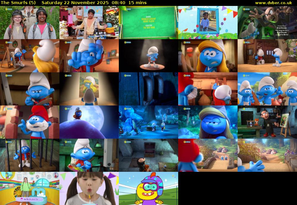 The Smurfs (5) Saturday 22 November 2025 08:40 - 08:55