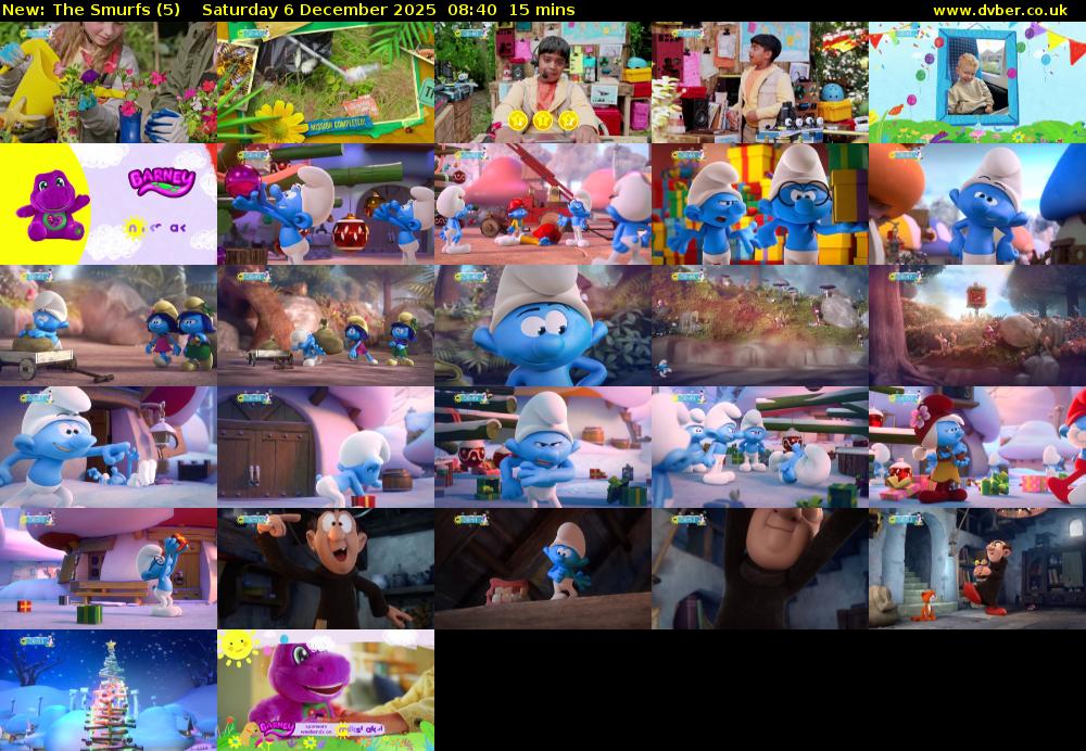 The Smurfs (5) Saturday 6 December 2025 08:40 - 08:55
