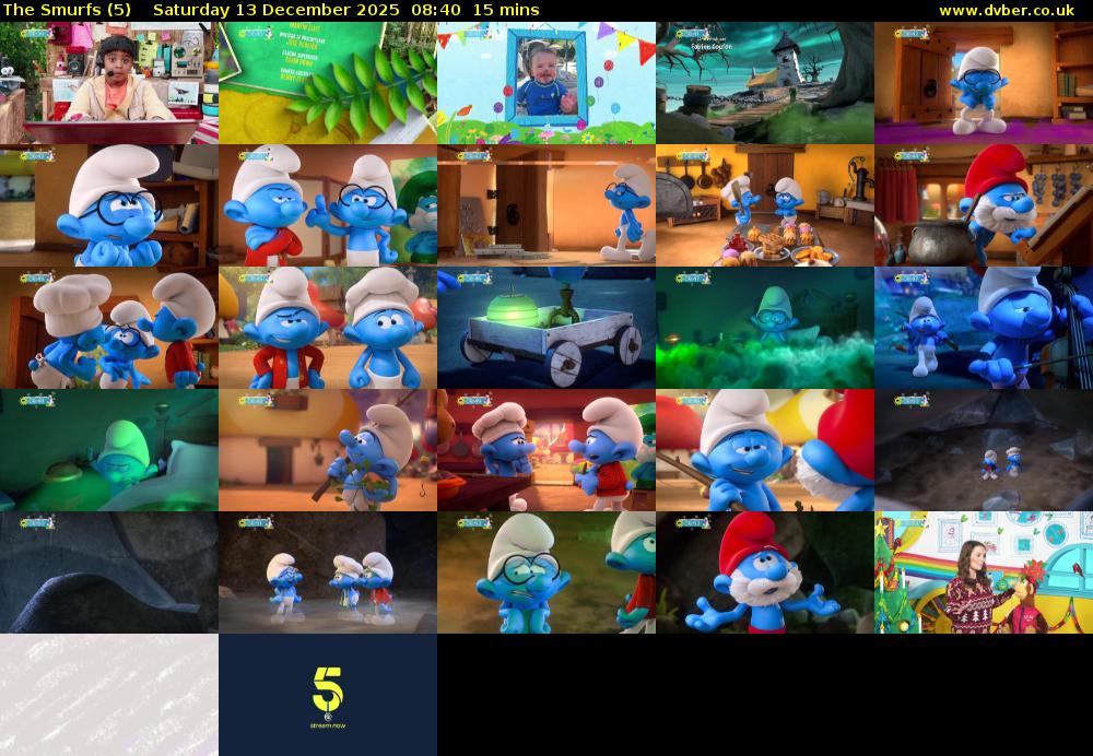 The Smurfs (5) Saturday 13 December 2025 08:40 - 08:55