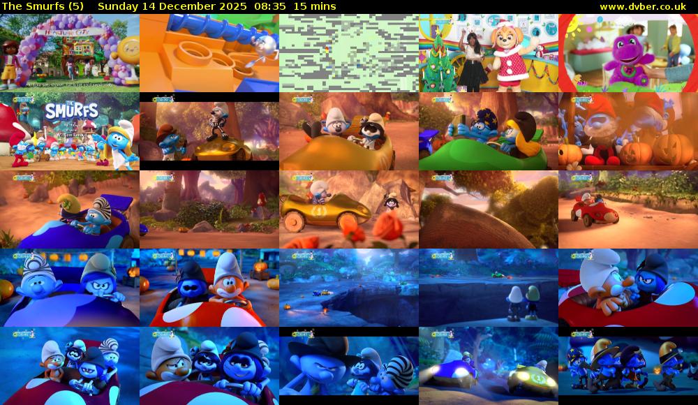 The Smurfs (5) Sunday 14 December 2025 08:35 - 08:50