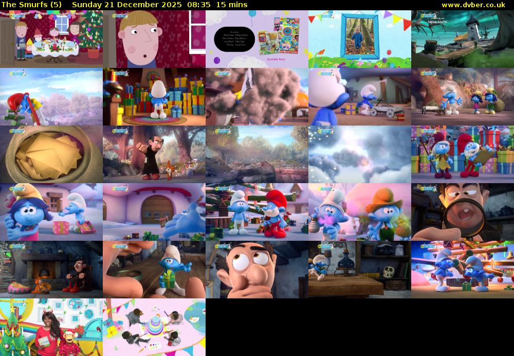 The Smurfs (5) Sunday 21 December 2025 08:35 - 08:50