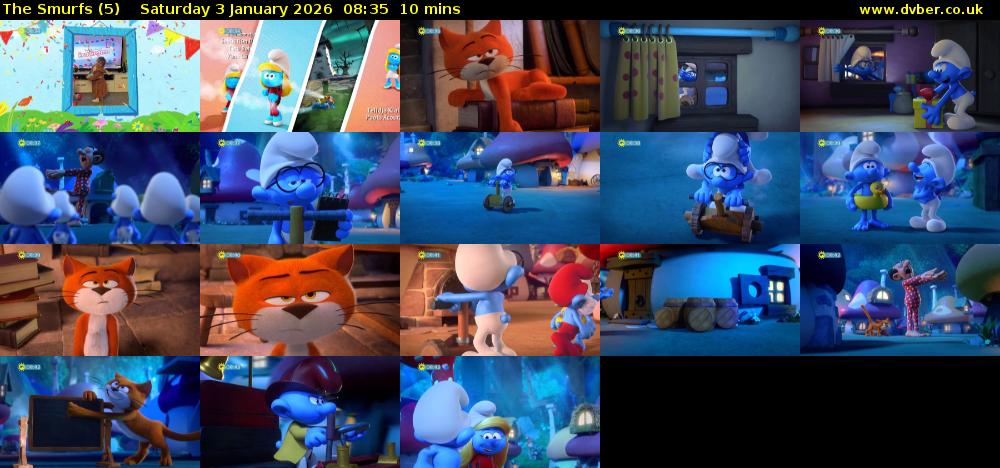 The Smurfs (5) Saturday 3 January 2026 08:35 - 08:45