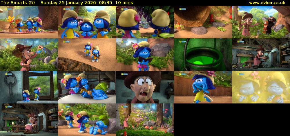 The Smurfs (5) Sunday 25 January 2026 08:35 - 08:45