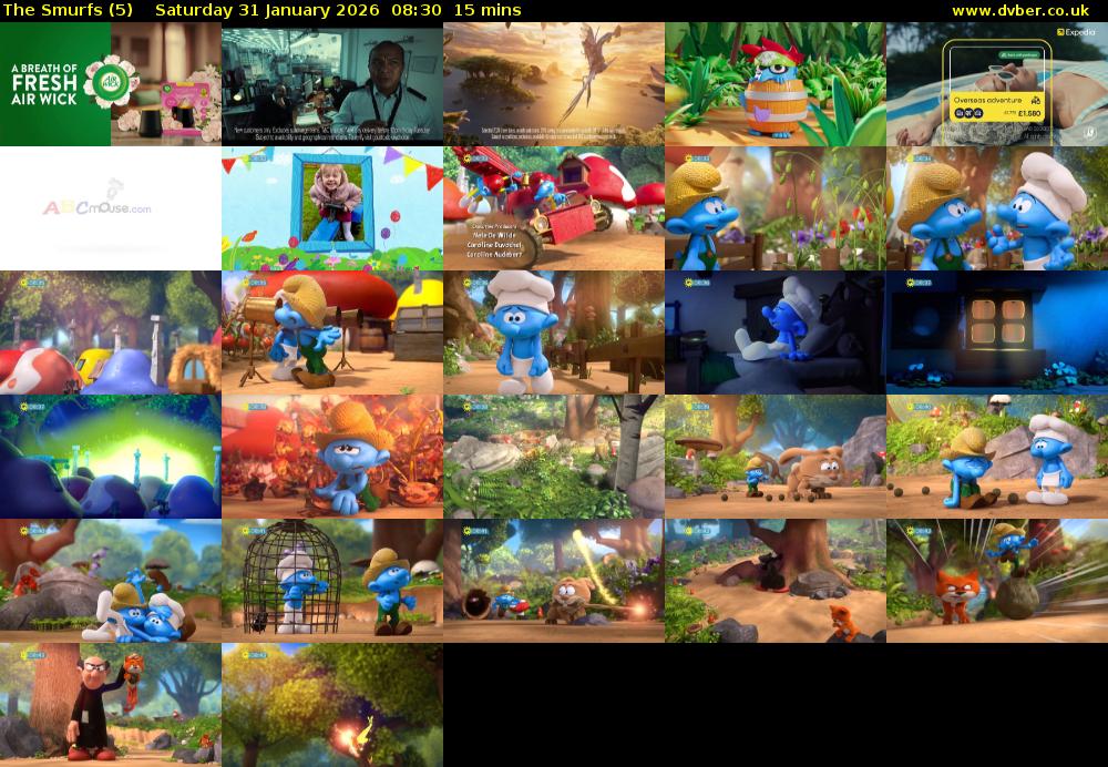 The Smurfs (5) Saturday 31 January 2026 08:30 - 08:45