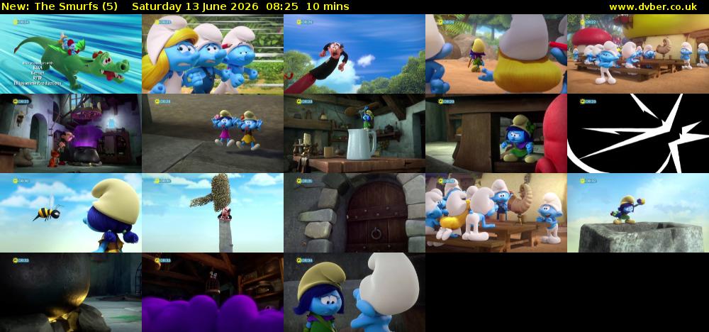 The Smurfs (5) Saturday 13 June 2026 08:25 - 08:35