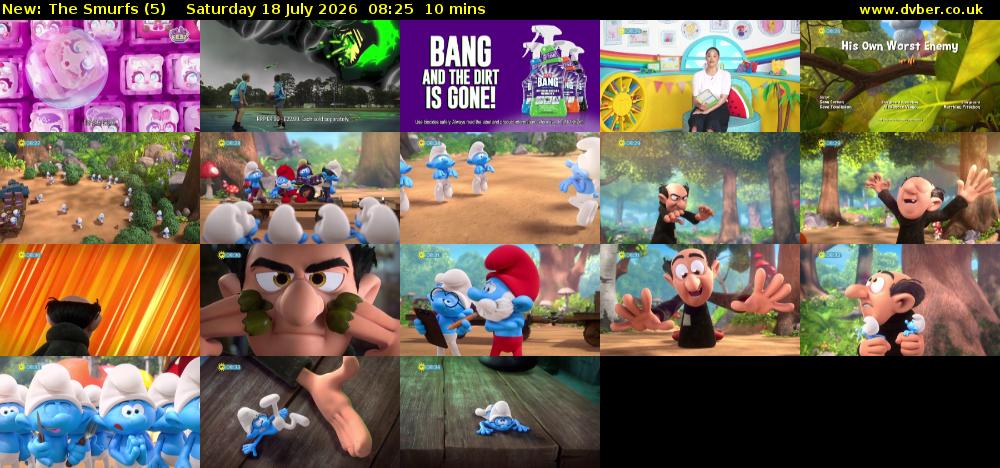 The Smurfs (5) Saturday 18 July 2026 08:25 - 08:35