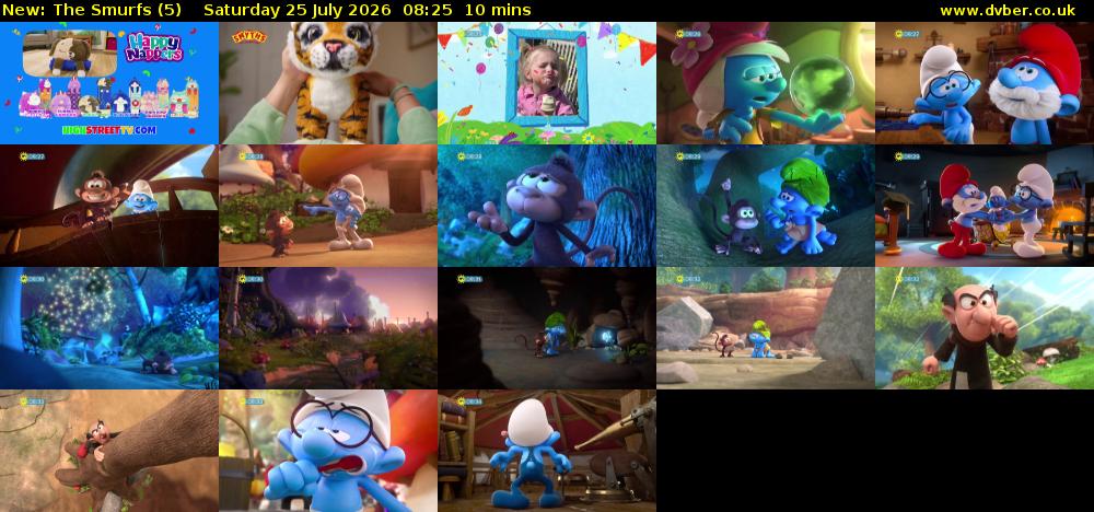 The Smurfs (5) Saturday 25 July 2026 08:25 - 08:35