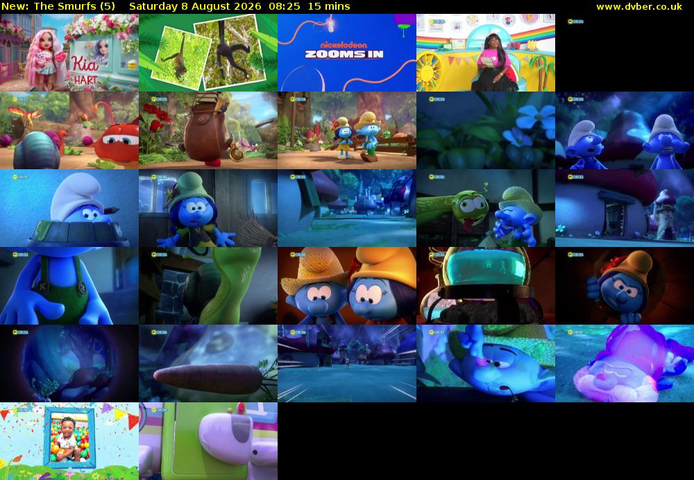 The Smurfs (5) Saturday 8 August 2026 08:25 - 08:40