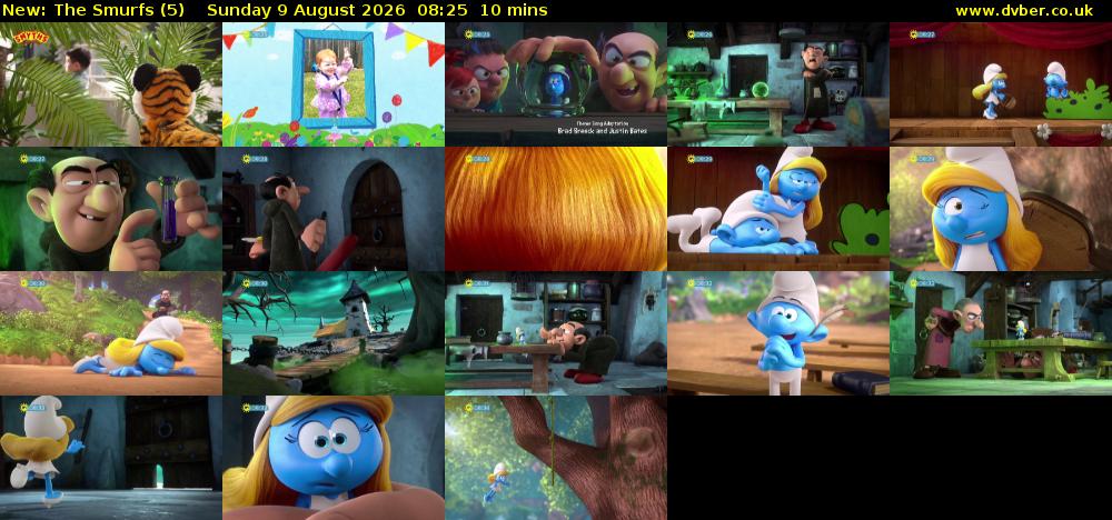 The Smurfs (5) Sunday 9 August 2026 08:25 - 08:35