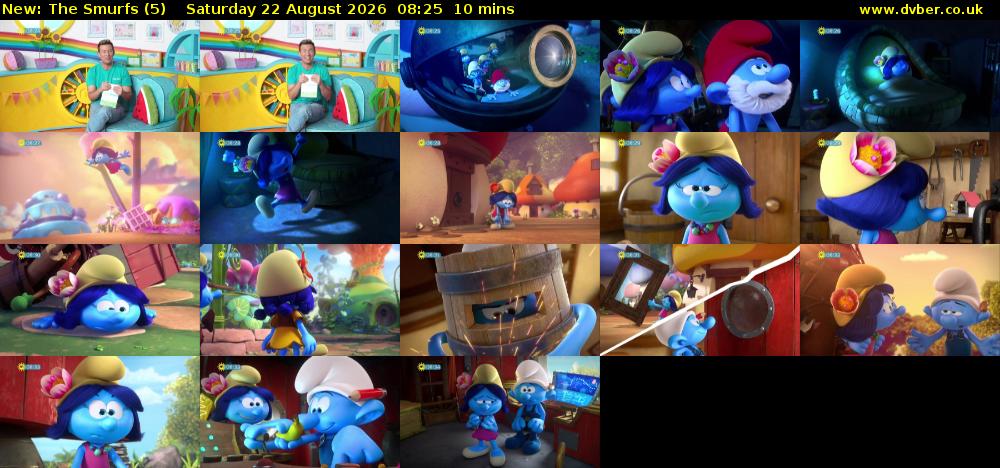 The Smurfs (5) Saturday 22 August 2026 08:25 - 08:35