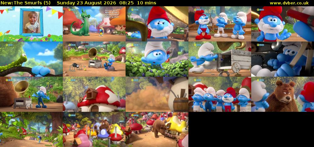 The Smurfs (5) Sunday 23 August 2026 08:25 - 08:35