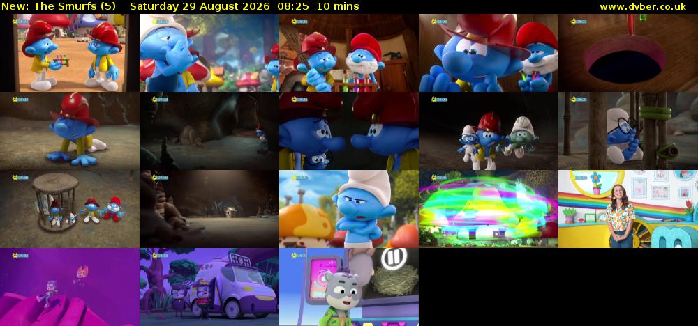 The Smurfs (5) Saturday 29 August 2026 08:25 - 08:35
