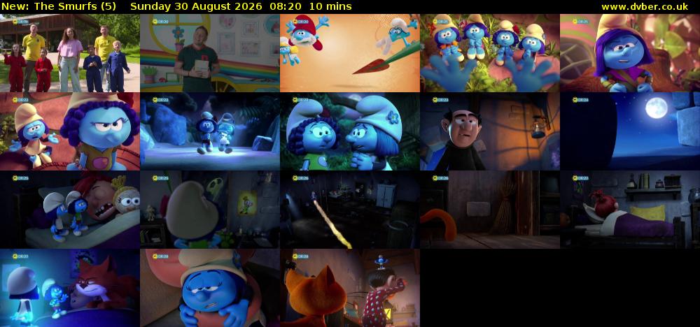 The Smurfs (5) Sunday 30 August 2026 08:20 - 08:30