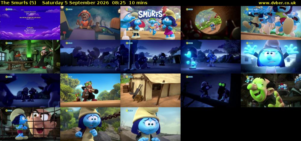 The Smurfs (5) Saturday 5 September 2026 08:25 - 08:35