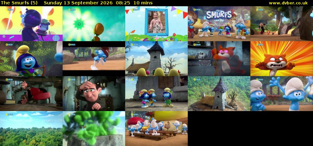 The Smurfs (5) Sunday 13 September 2026 08:25 - 08:35