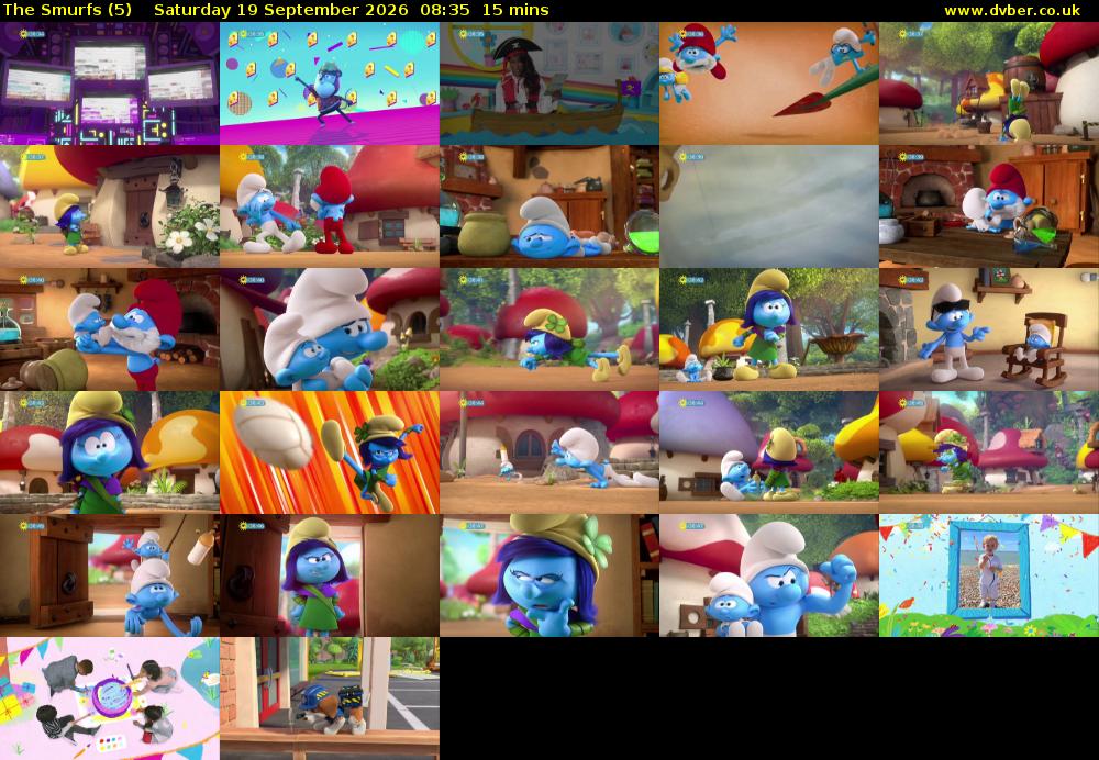 The Smurfs (5) Saturday 19 September 2026 08:35 - 08:50