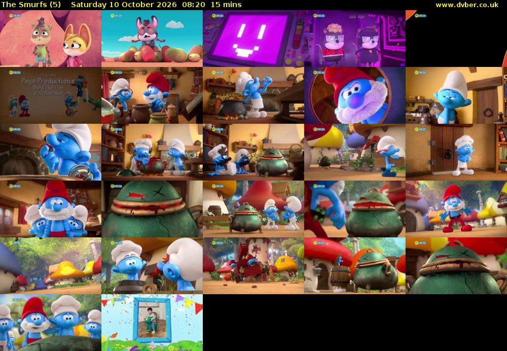 The Smurfs (5) Saturday 10 October 2026 08:20 - 08:35