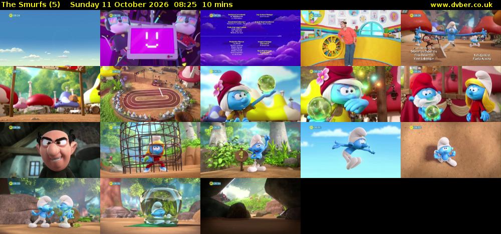 The Smurfs (5) Sunday 11 October 2026 08:25 - 08:35