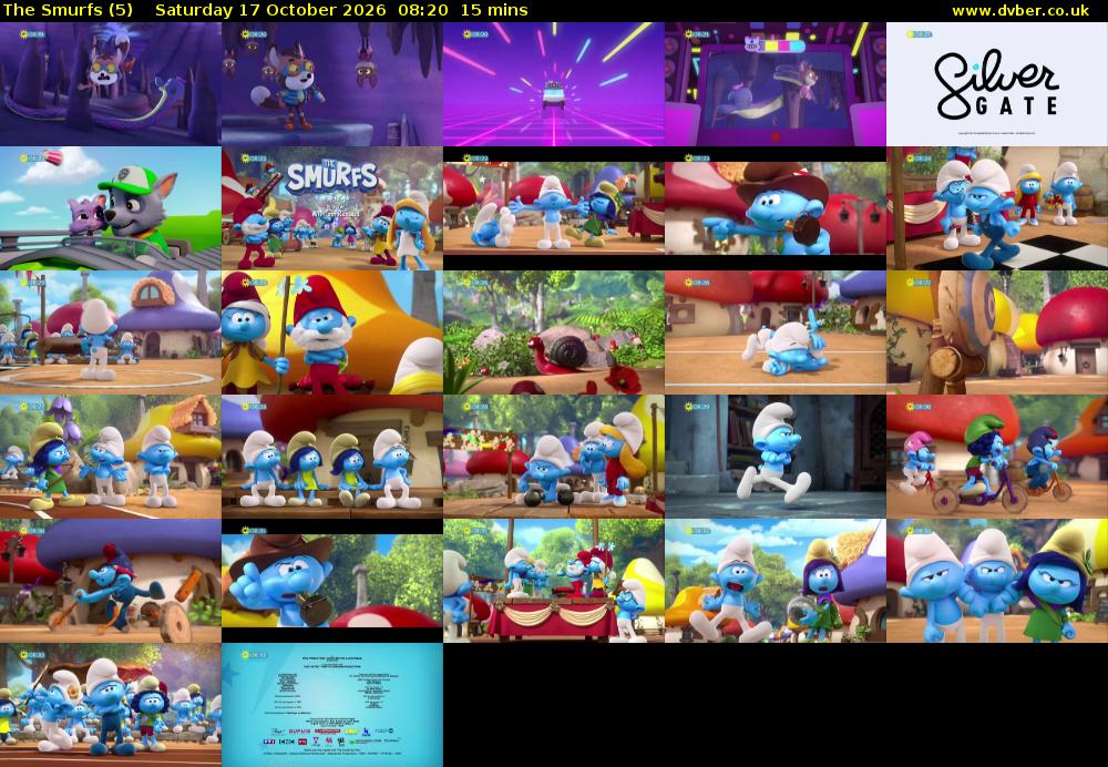 The Smurfs (5) Saturday 17 October 2026 08:20 - 08:35