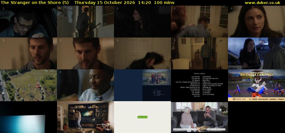 The Stranger on the Shore (5) Thursday 15 October 2026 14:20 - 16:00