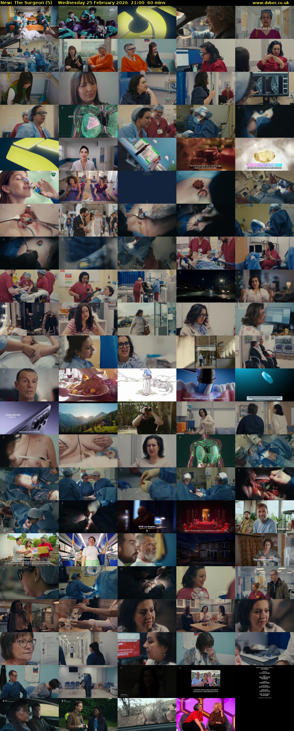 The Surgeon (5) Wednesday 25 February 2026 21:00 - 22:00