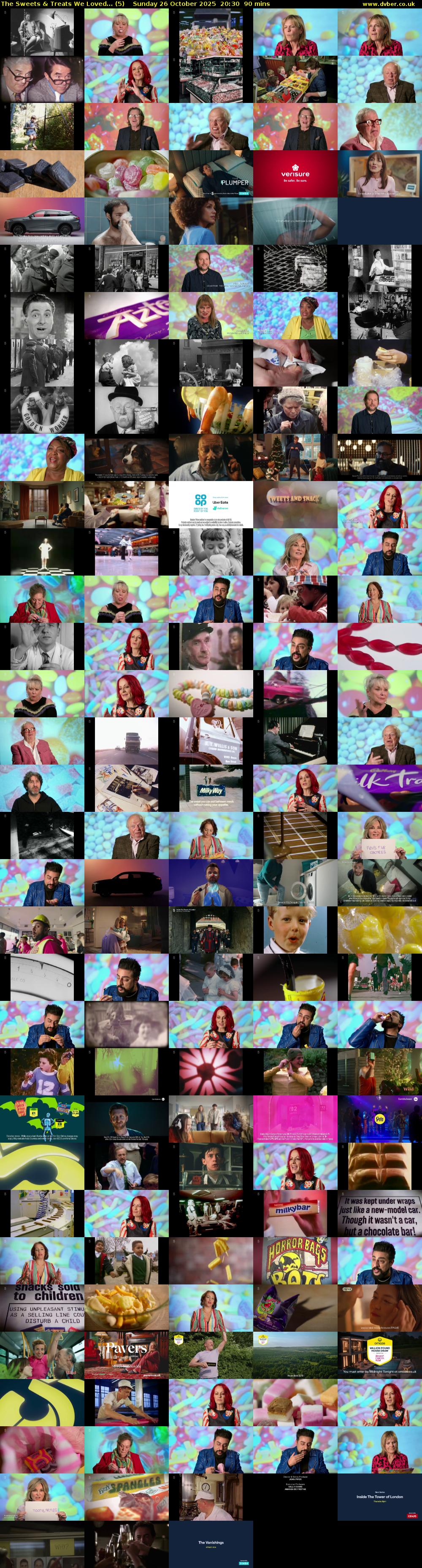 The Sweets & Treats We Loved... (5) Sunday 26 October 2025 20:30 - 22:00