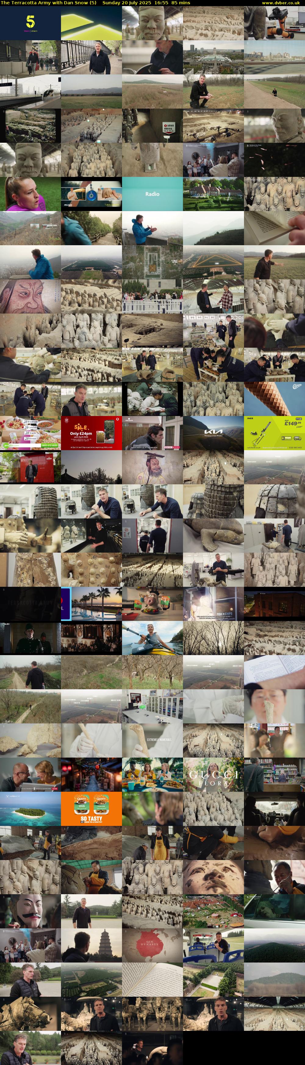 The Terracotta Army with Dan Snow (5) Sunday 20 July 2025 16:55 - 18:20